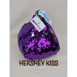 HERSHEY'S KISSES Flip Sequin Plush (flips silver to purple)